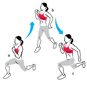 lunges-with-hop